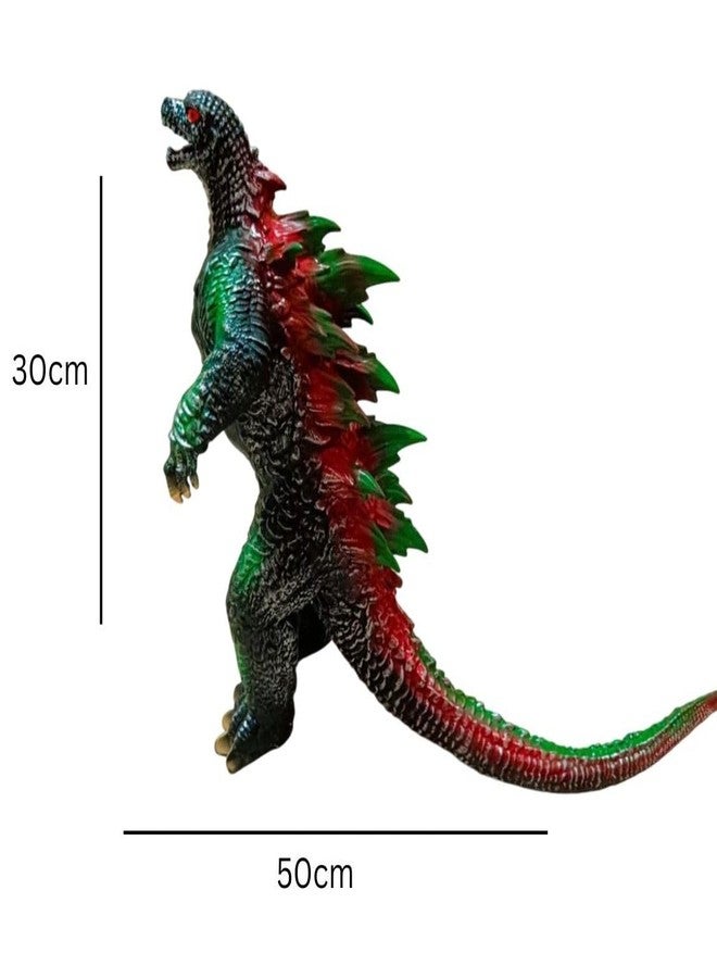 DTR Creation Godzilla Dinosaur Action Figure Toy with Sound for Kids, Soft Rubber Dinosaur Toy, Collection Birthday Gifts Jurassic World Toys, Statue Toys(30 CM) 12 Inch - Image 2